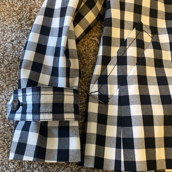 Black and white checkered double breasted swing jacket. - Picture 5 of 5